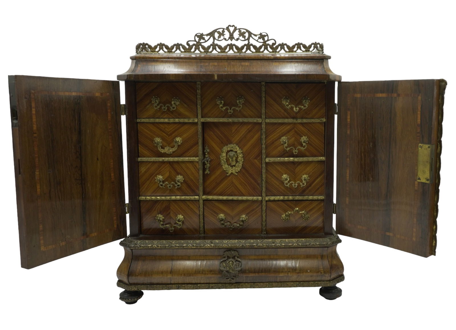 ANTIQUE FRENCH LOUIS XVI COLLECTOR CHEST (1 of 16)