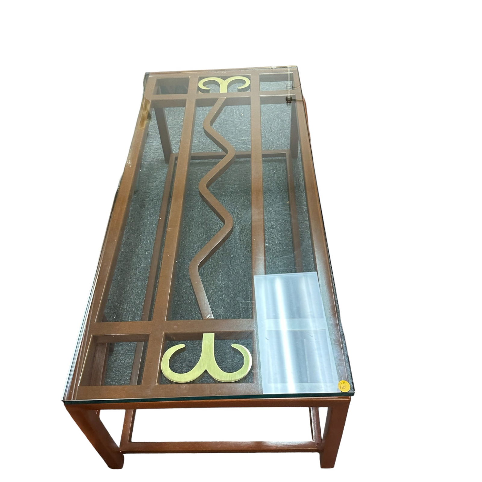 LARGE POST-MODERN COCKTAIL TABLE (1 of 3)