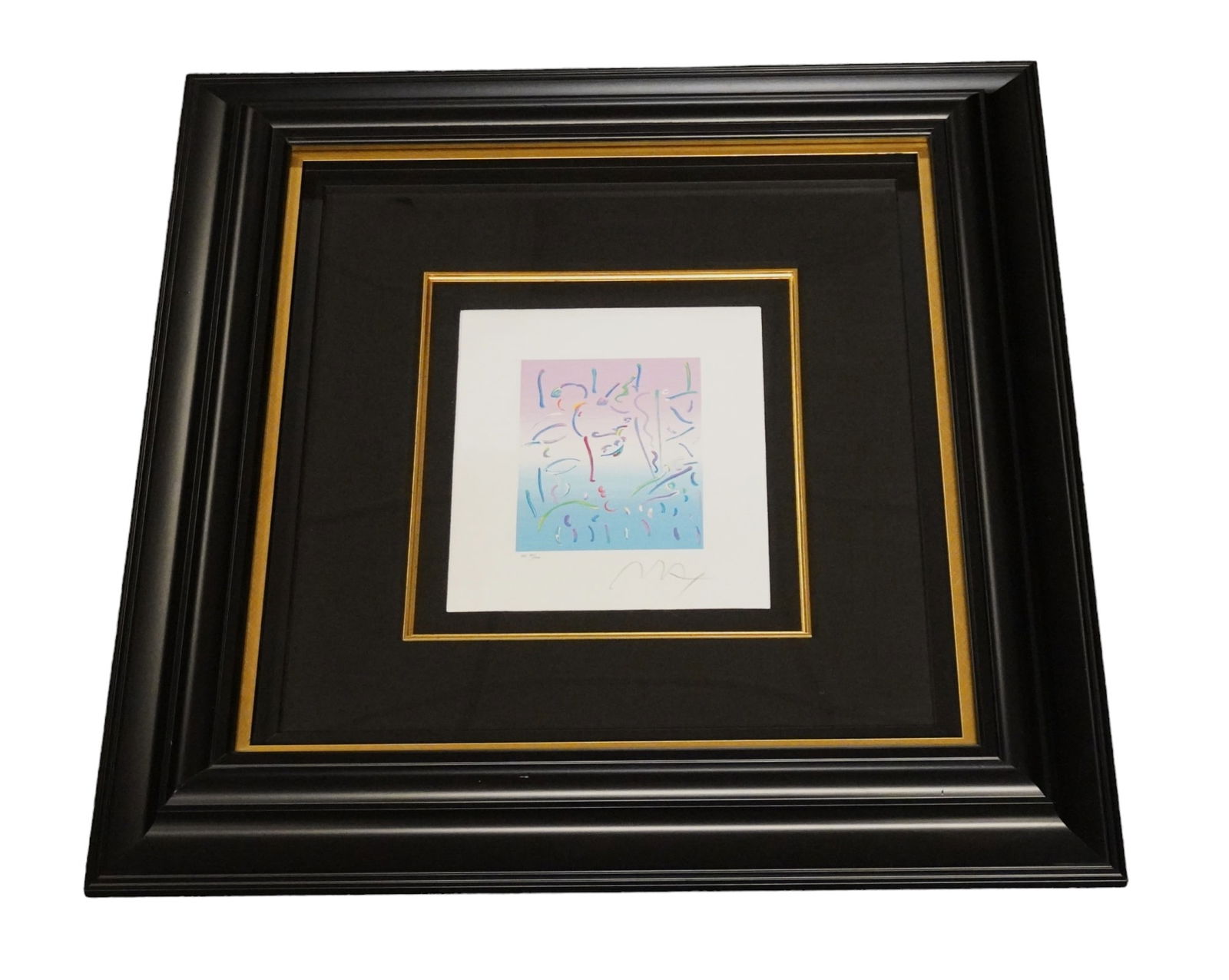 PETER MAX SIGNED SERIGRAPH MIDNIGHT PROFILE (1 of 4)