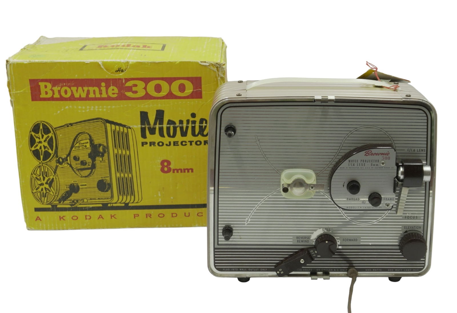 VINTAGE KODAK BROWNIE 300 MOVIE PROJECTOR (1 of 7)