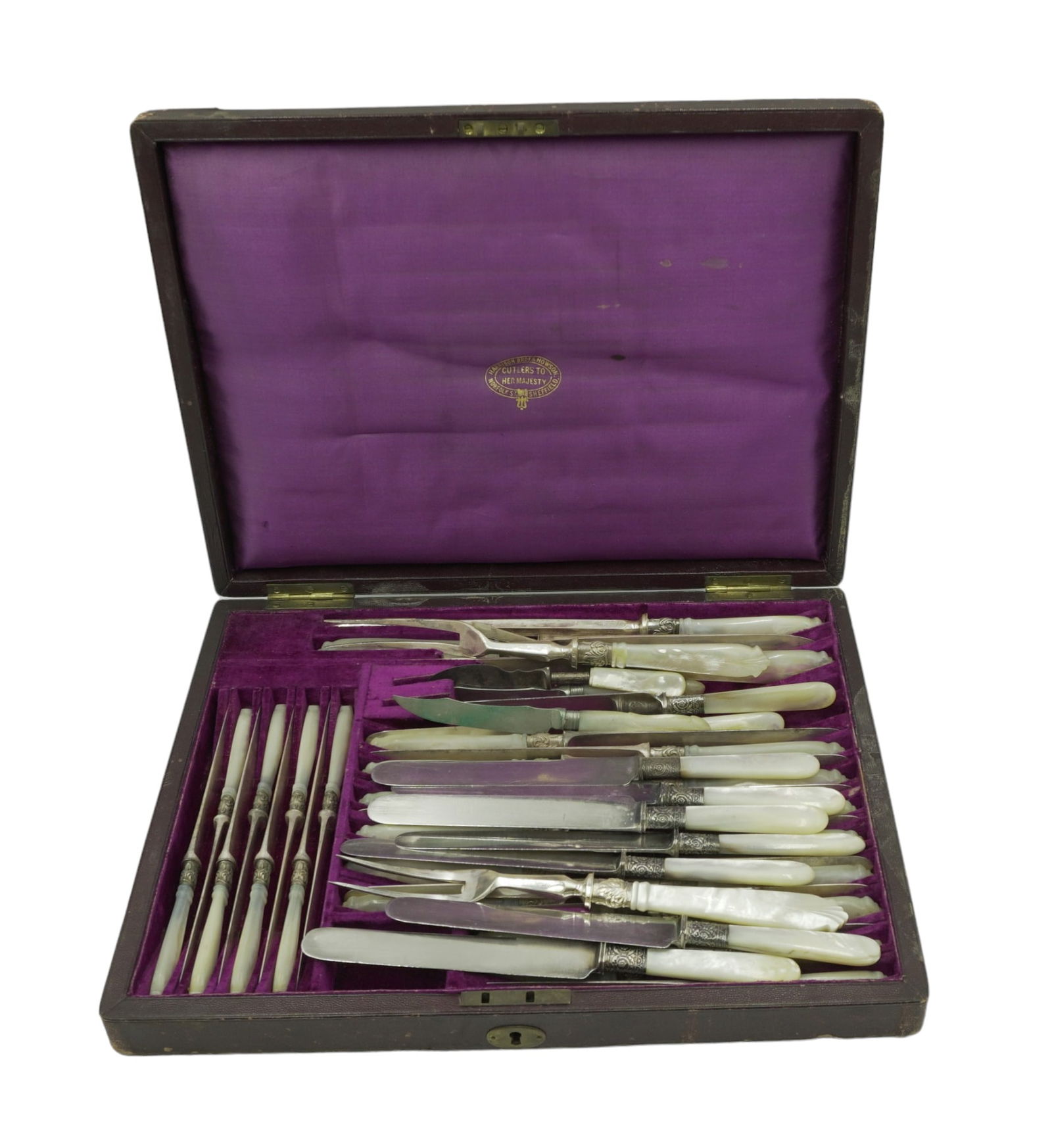 42 PC MOP SHEFFIELD KNIVES (1 of 9)