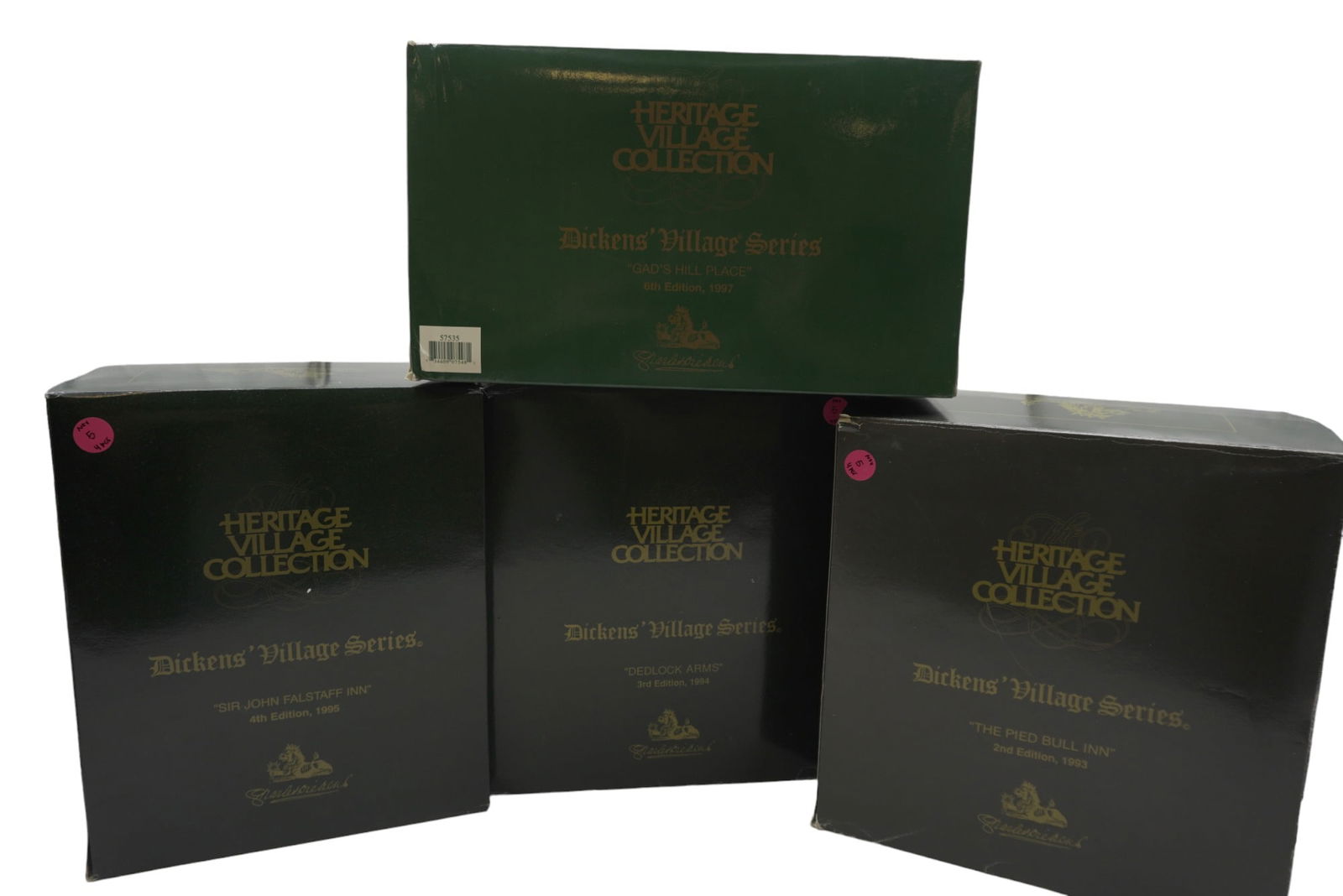 DEPARTMENT 56 THE DICKENS' VILLAGE - 4 PIECES (1 of 11)