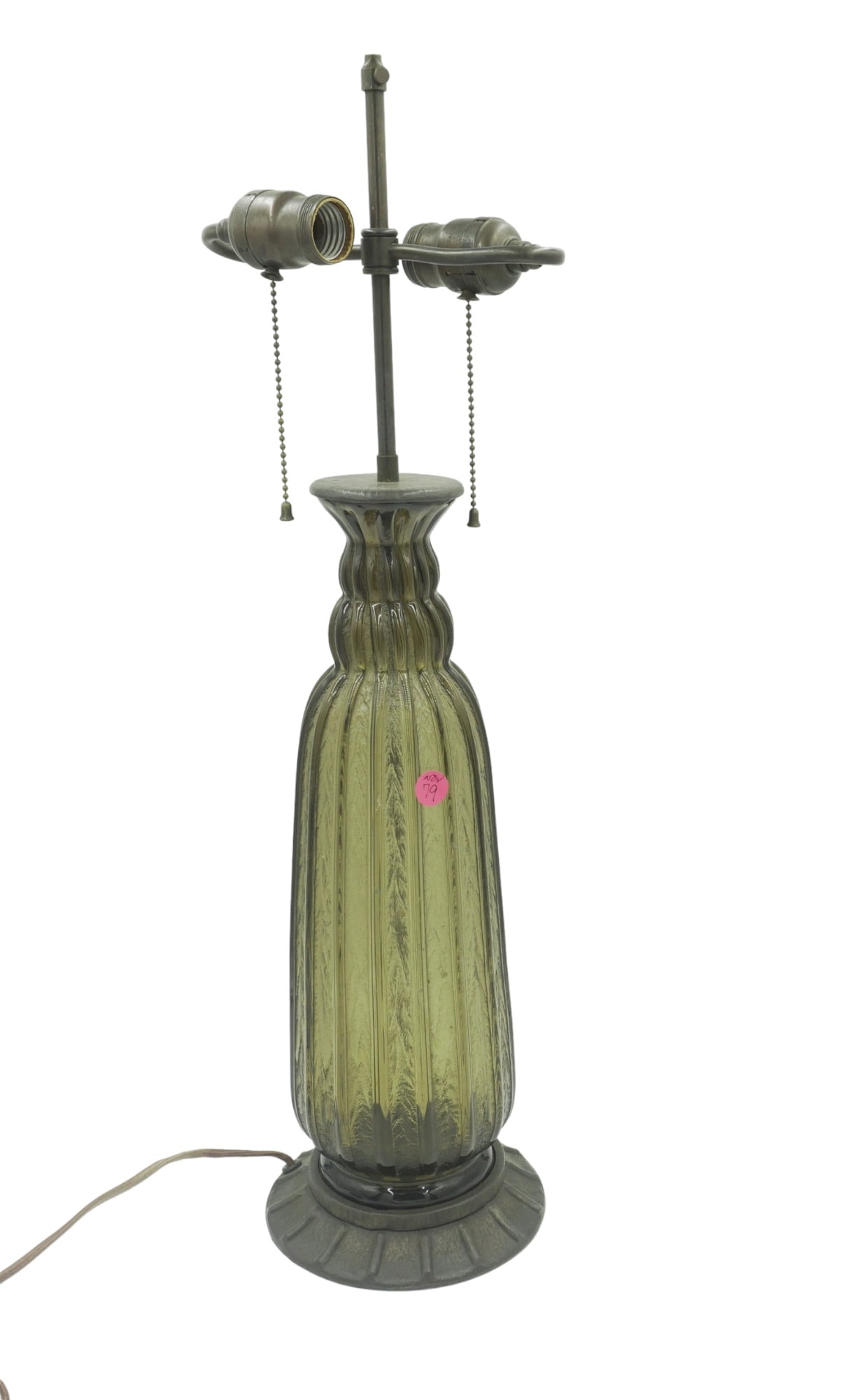 ART DECO DAUM NANCY FRANCE BEAUX ARTS KATONA ART DECO GLASS LAMP (1 of 12)