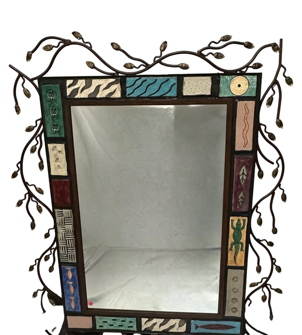 LARGE STEPHEN FLEITZ CUSTOM MIRROR (1 of 3)