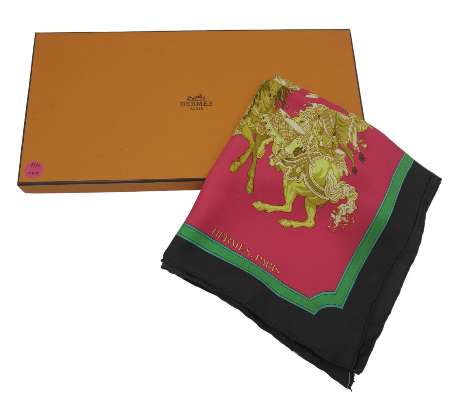 HERMES CARROUSEL SILK SCARF WITH BOX (1 of 13)
