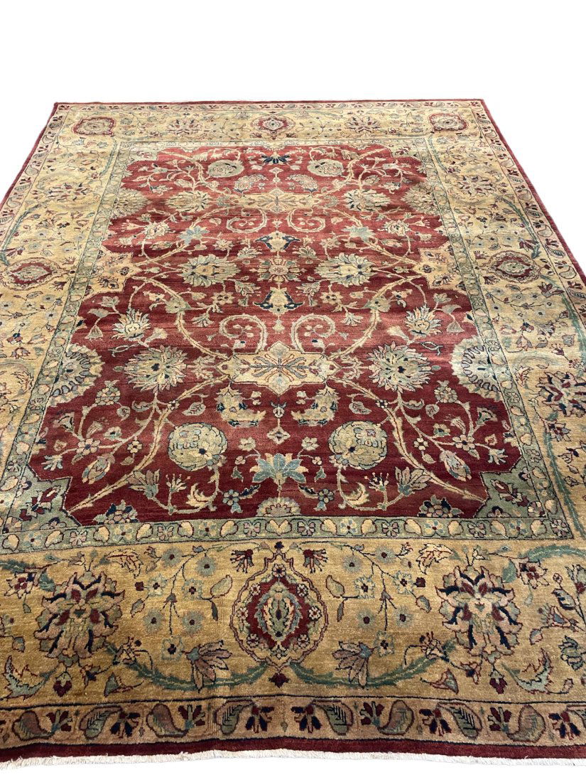 AGRA RUG HAND KNOTTED 100% NEW ZEALAND WOOL (1 of 11)