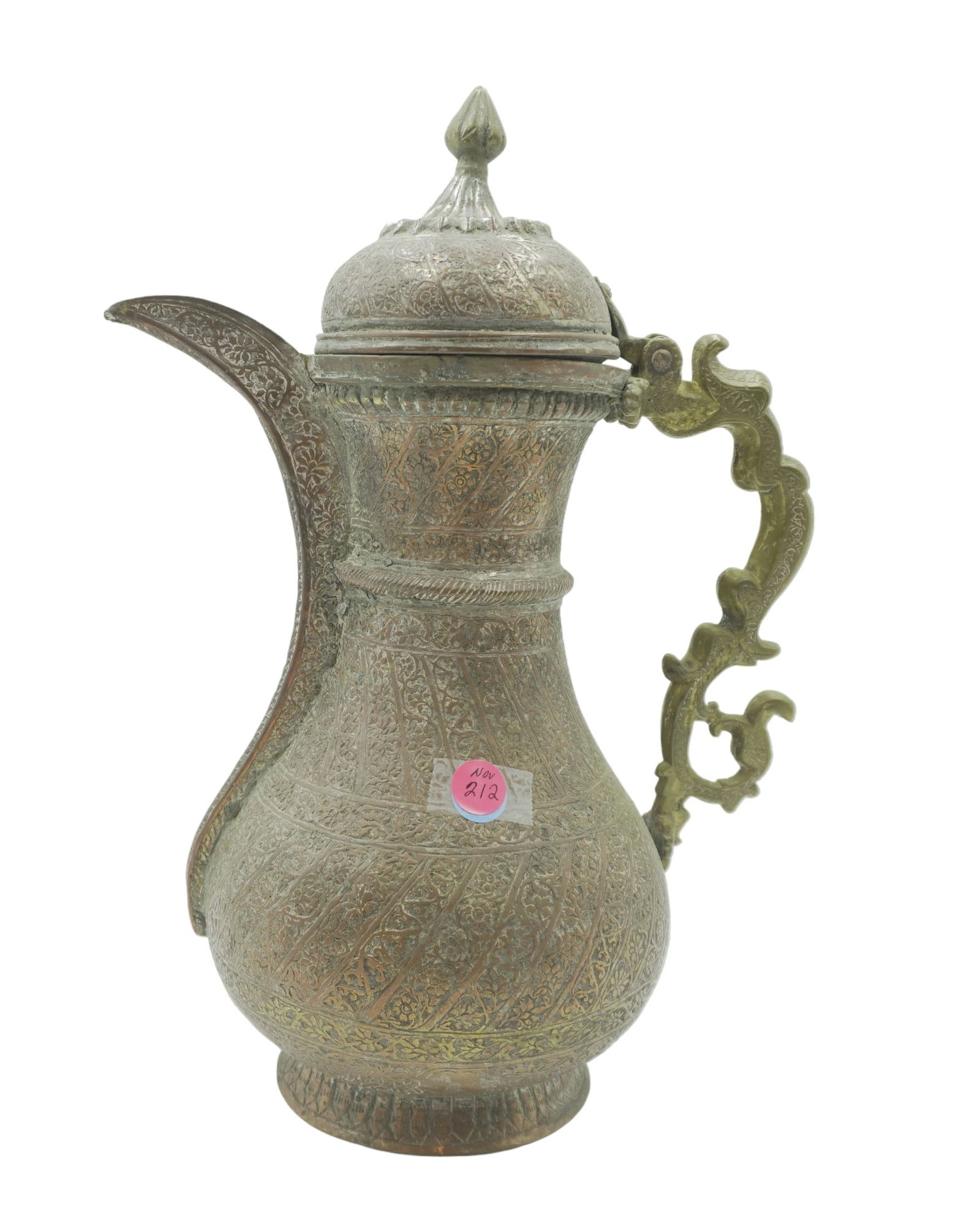 ANTIQUE ISLAMIC MIDDLE EASTERN COPPER DALLAH (1 of 6)