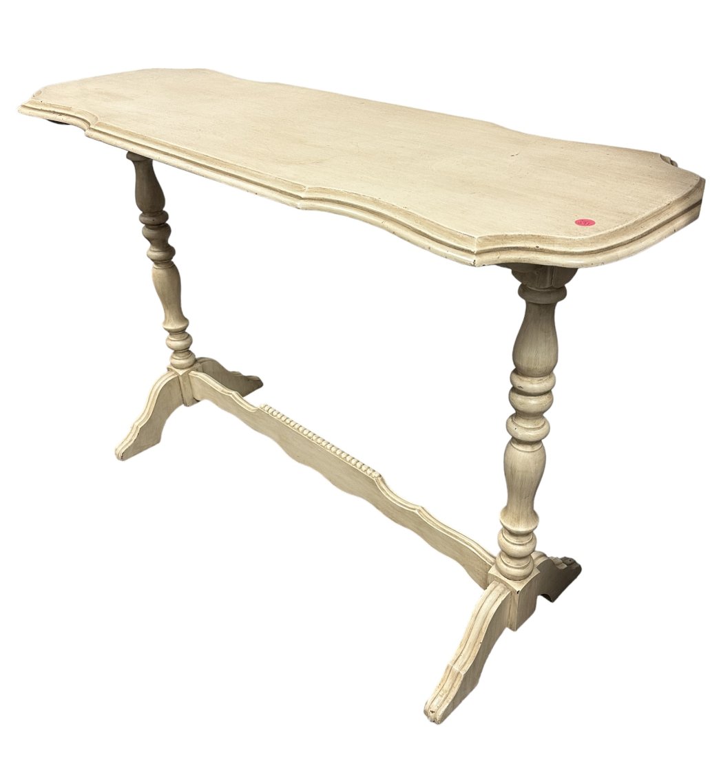 CONTEMPORARY WOOD CONSOLE / SOFA TABLE (1 of 5)