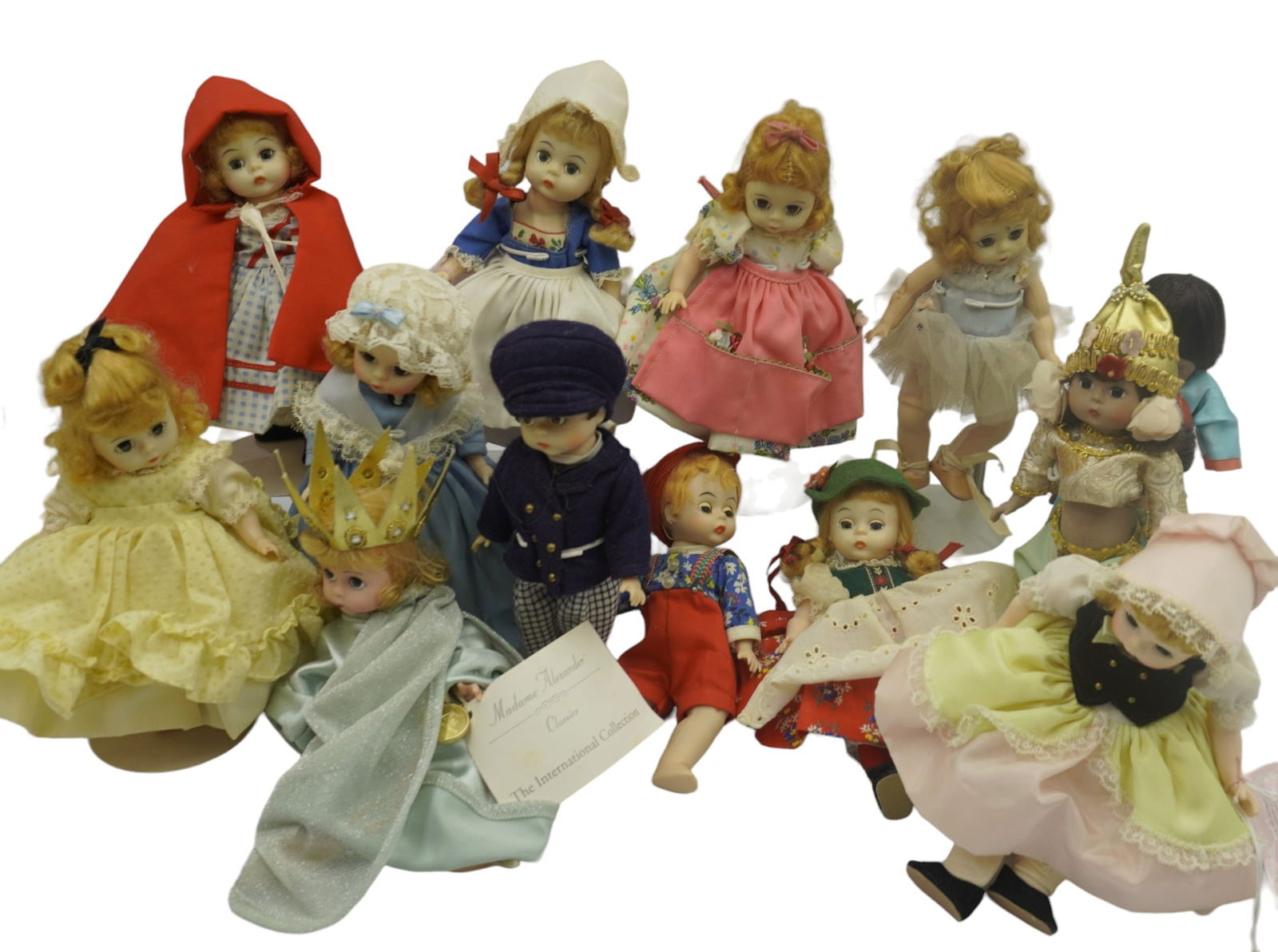 LARGE GROUP OF VINTAGE MADAME ALEXANDER 8" DOLLS (1 of 10)