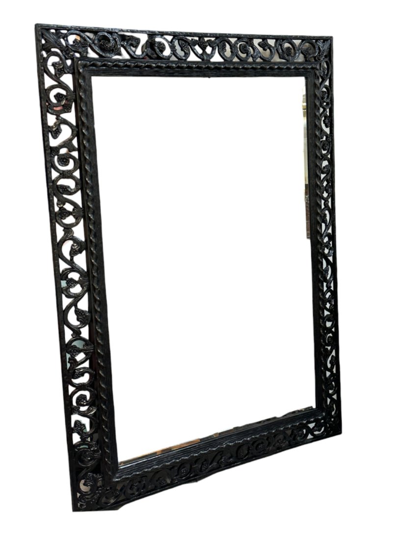 RUSTIC STYLE BEVELED MIRROR (1 of 1)
