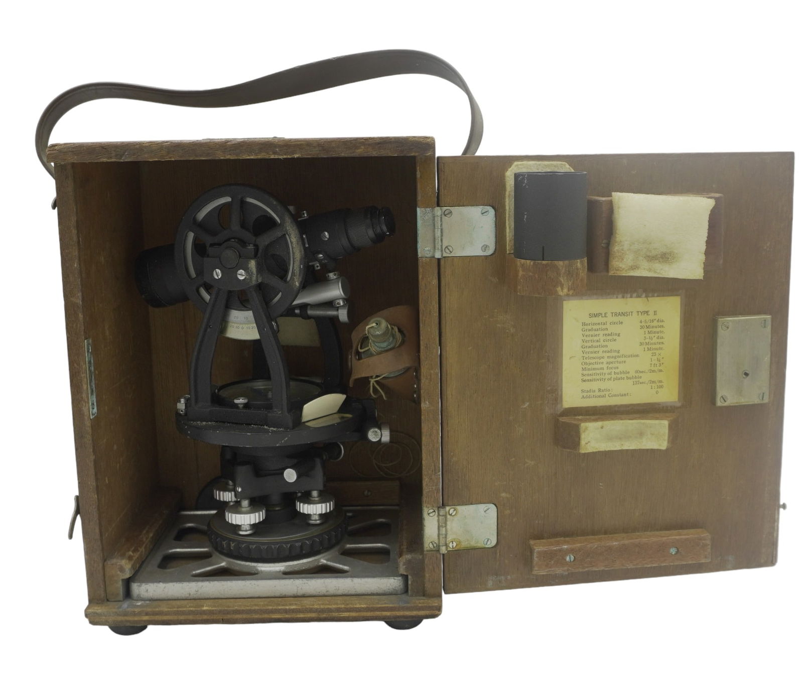 VINTAGE LIETZ TRANSIT IN ORIGINAL WOOD BOX (1 of 7)