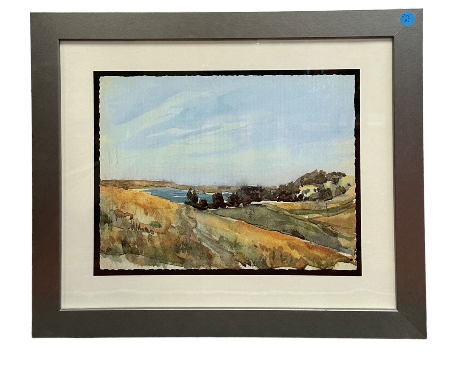 ORIGINAL WATERCOLOR IMPRESSIONIST LANDSCAPE (1 of 5)