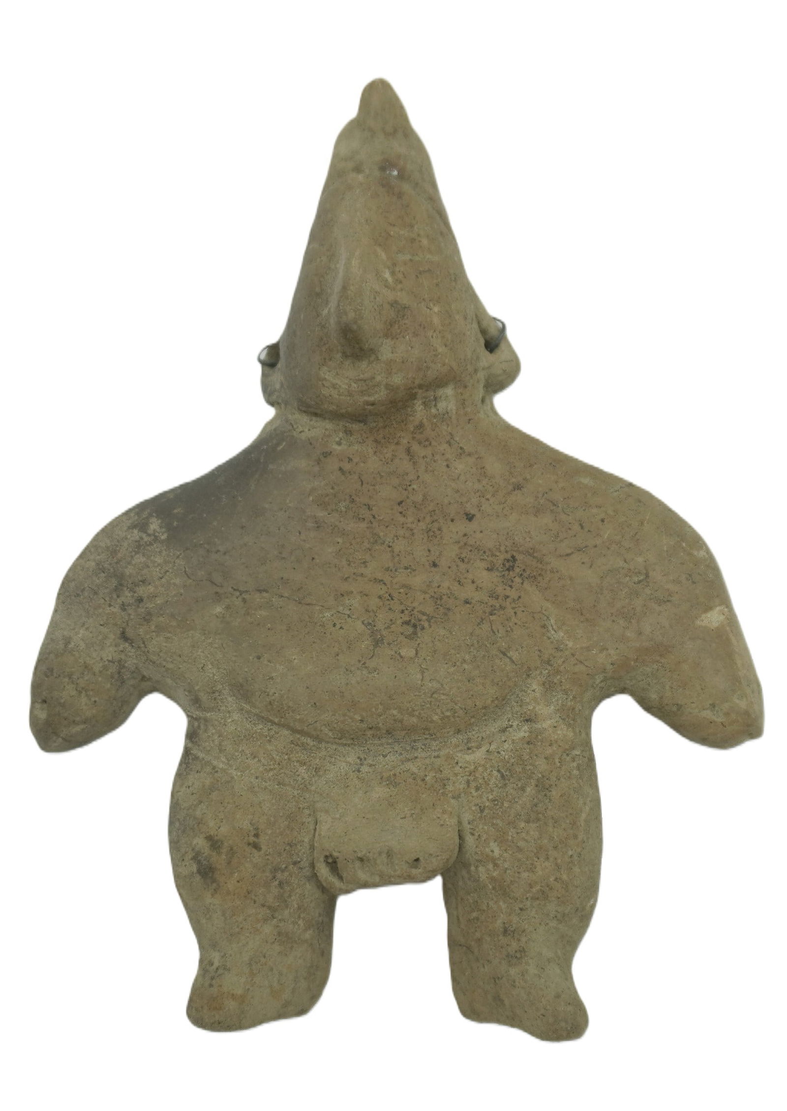 PRE COLUMBIAN COLIMA POTTERY MALE FIGURE (1 of 7)