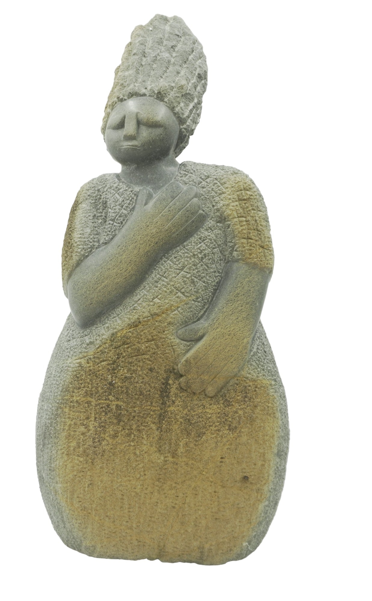 SHONA SPRINGSTONE SCULPTURE CHERISHED BLESSINGS (1 of 6)