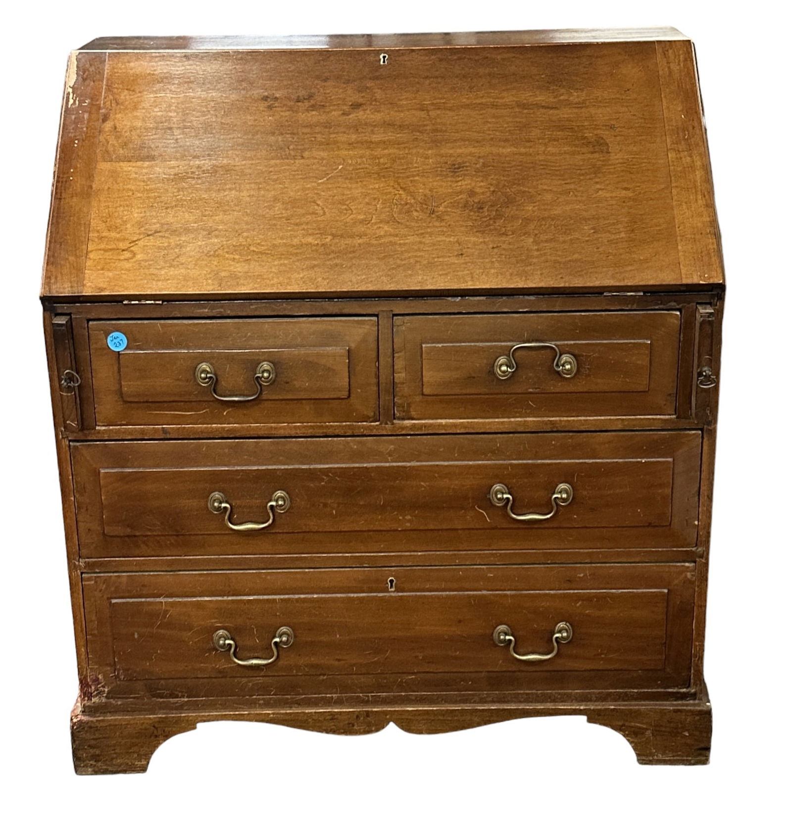 ANTIQUE FALL FRONT DESK (1 of 7)