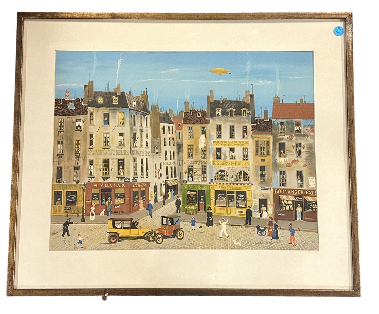 MICHAEL DELACROIX SIGNED LTD ED PARIS STREET SCENE (1 of 8)