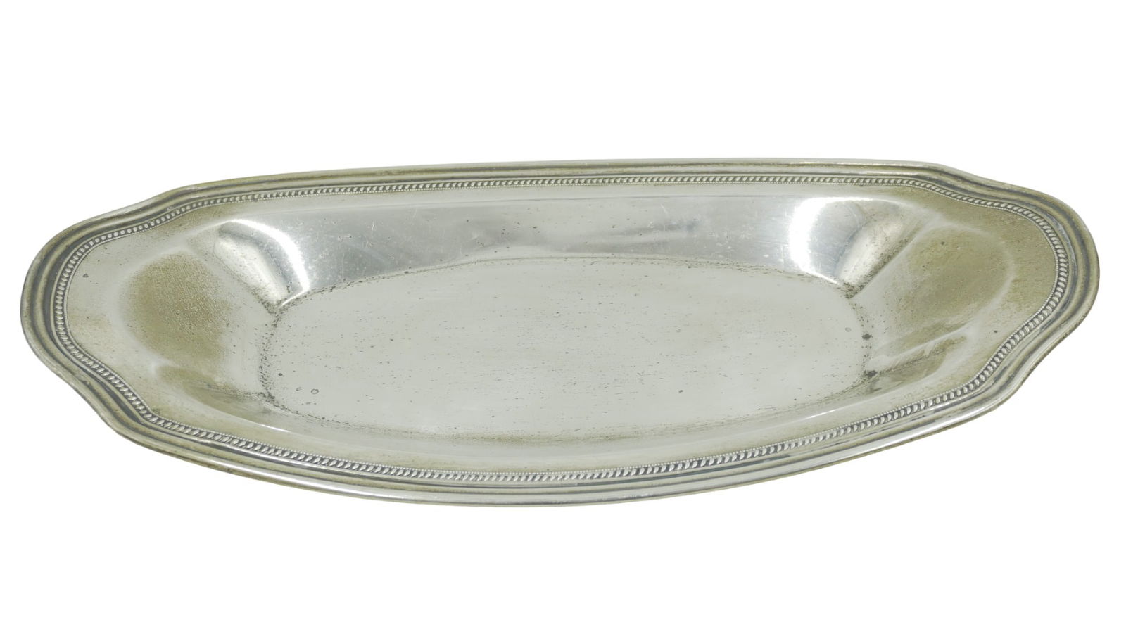 VINTAGE STERLING SILVER BREAD TRAY (1 of 6)