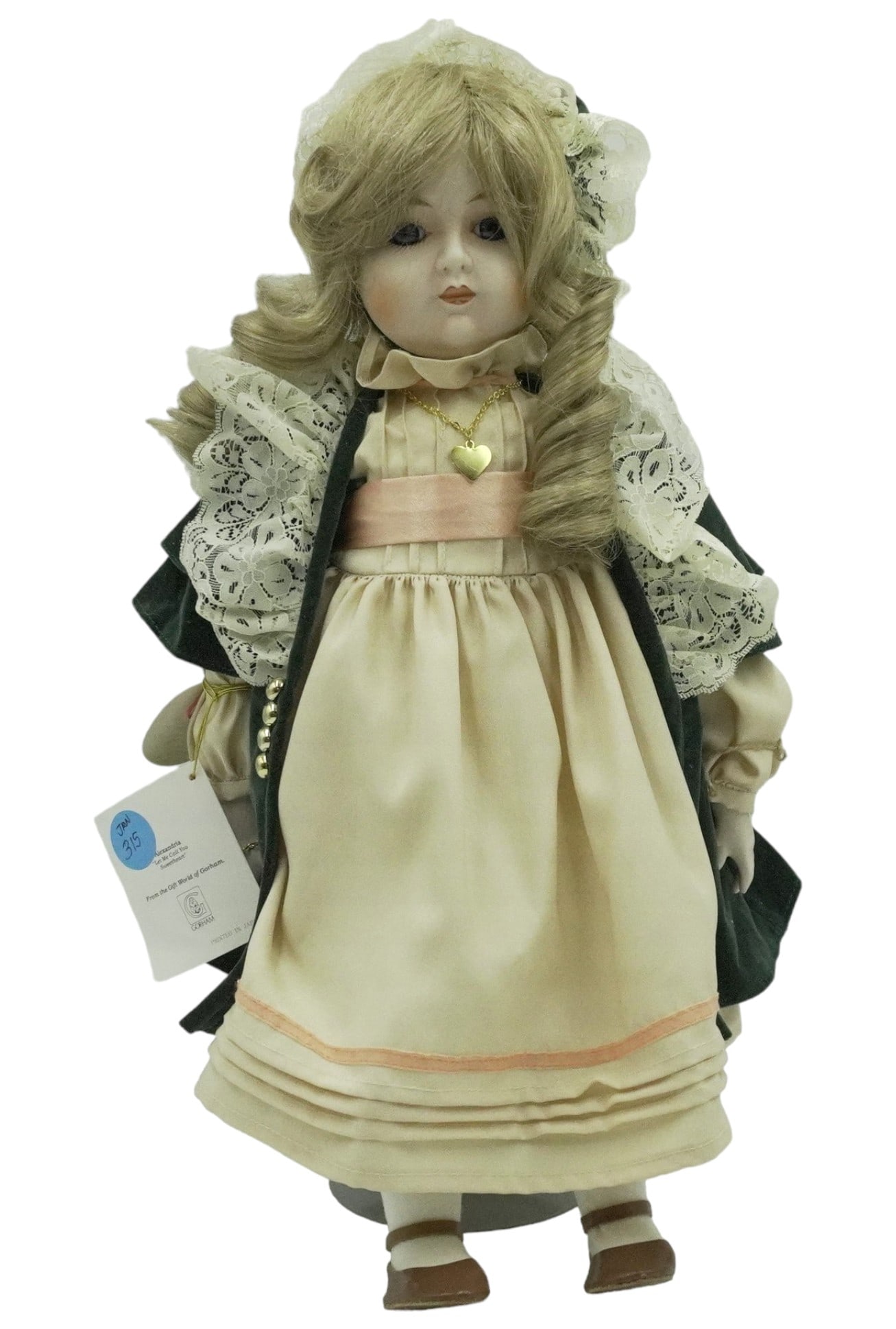 GORHAM 18" PORCELAIN ALEXANDRA DOLL MUSICAL (1 of 8)