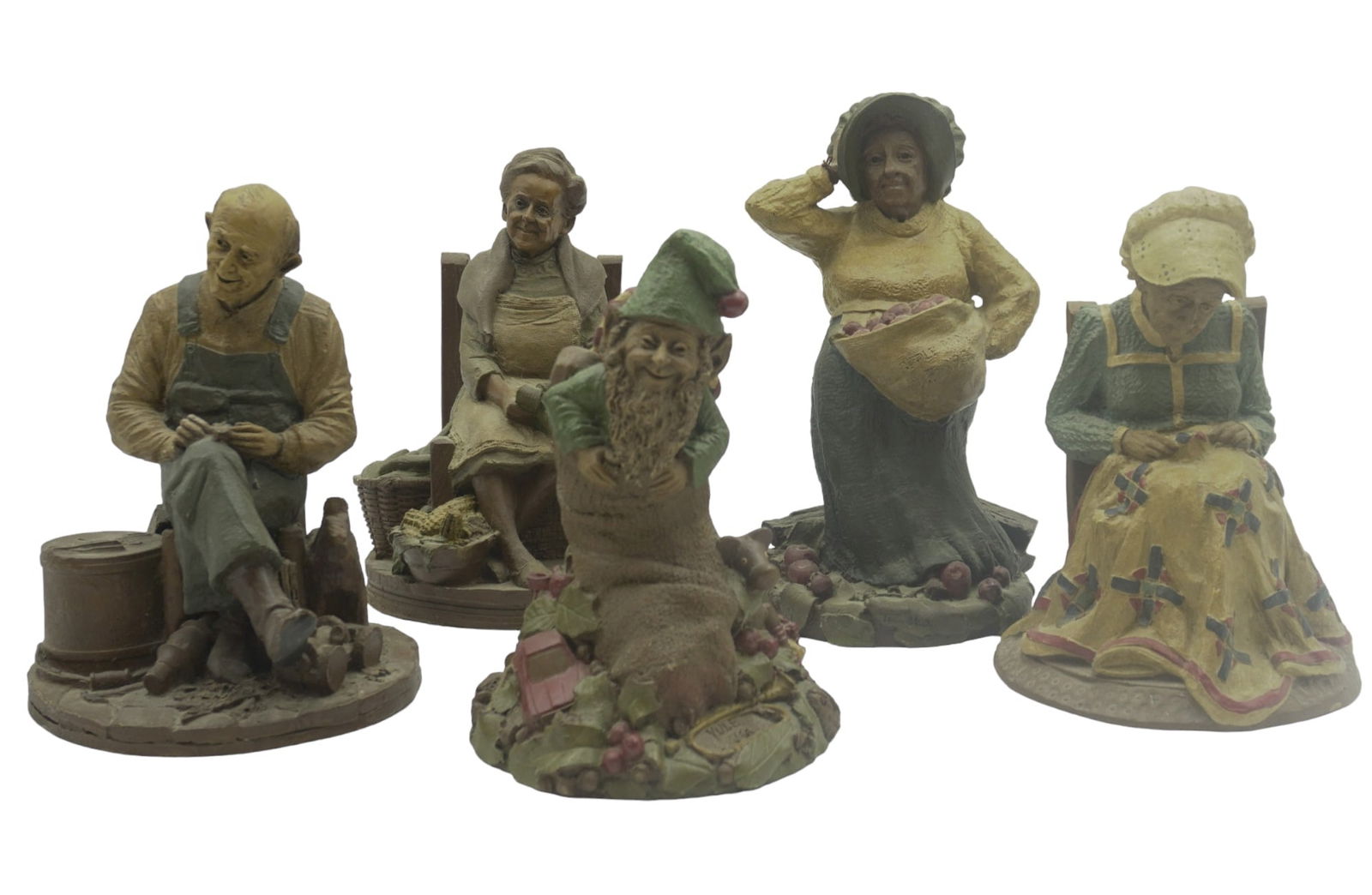 GROUP OF 5 VINTAGE TOM CLARK GNOMES (1 of 5)