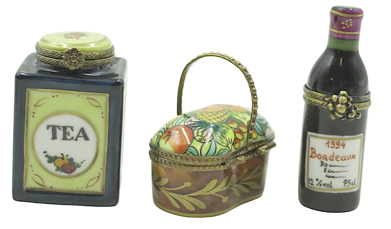 LIMOGES BOXES - LOT OF 3 (1 of 6)