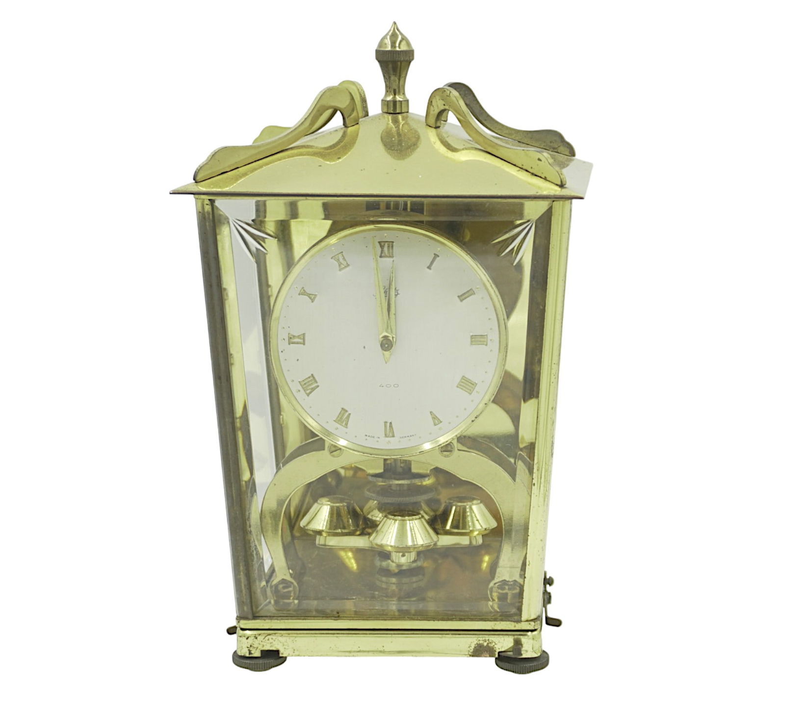 VINTAGE SCHATZ 400 DAY GERMAN CLOCK (1 of 6)