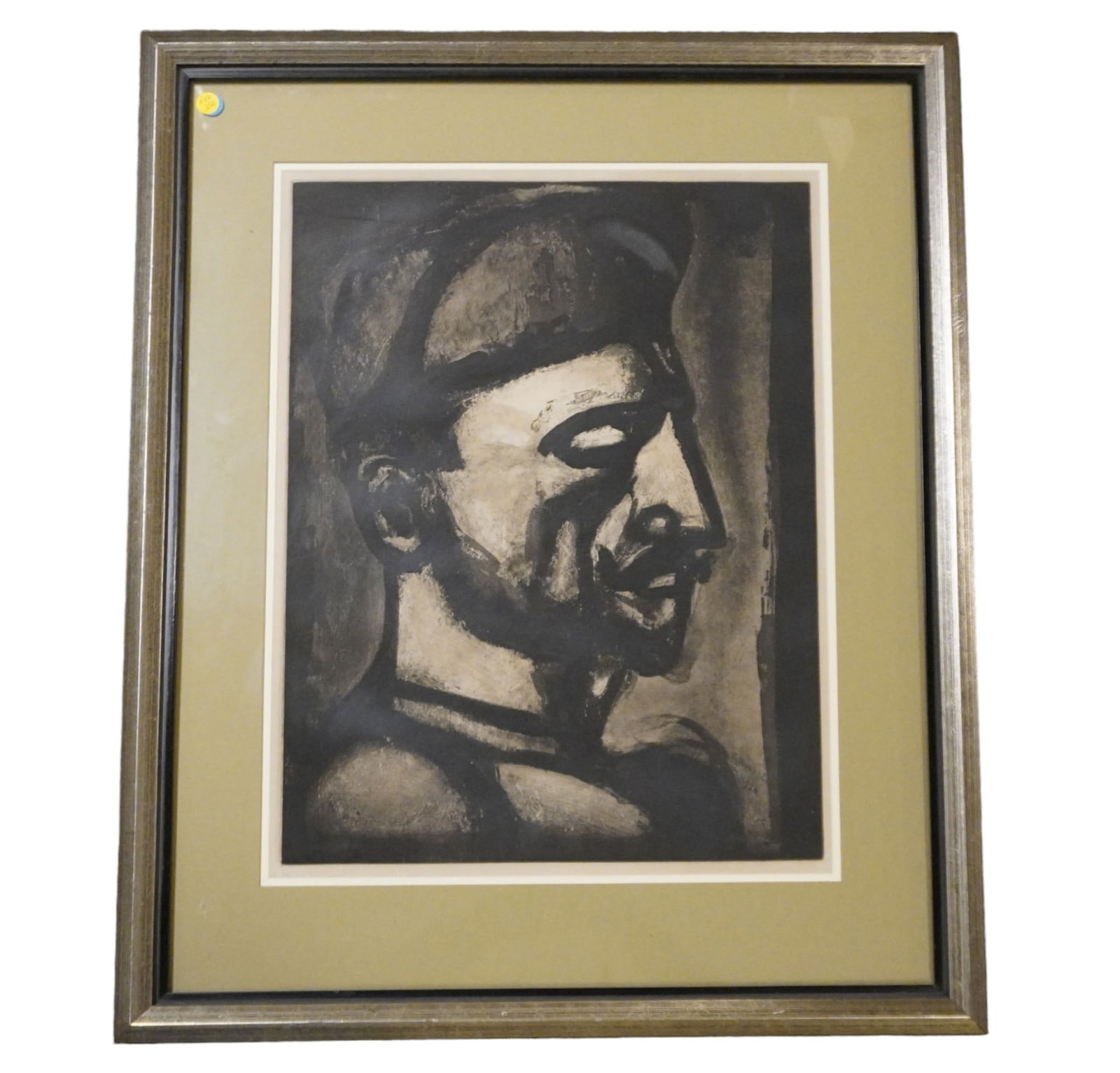 LARGE GEORGEs ROUAULT ENGRAVING PORTRAIT (1 of 3)
