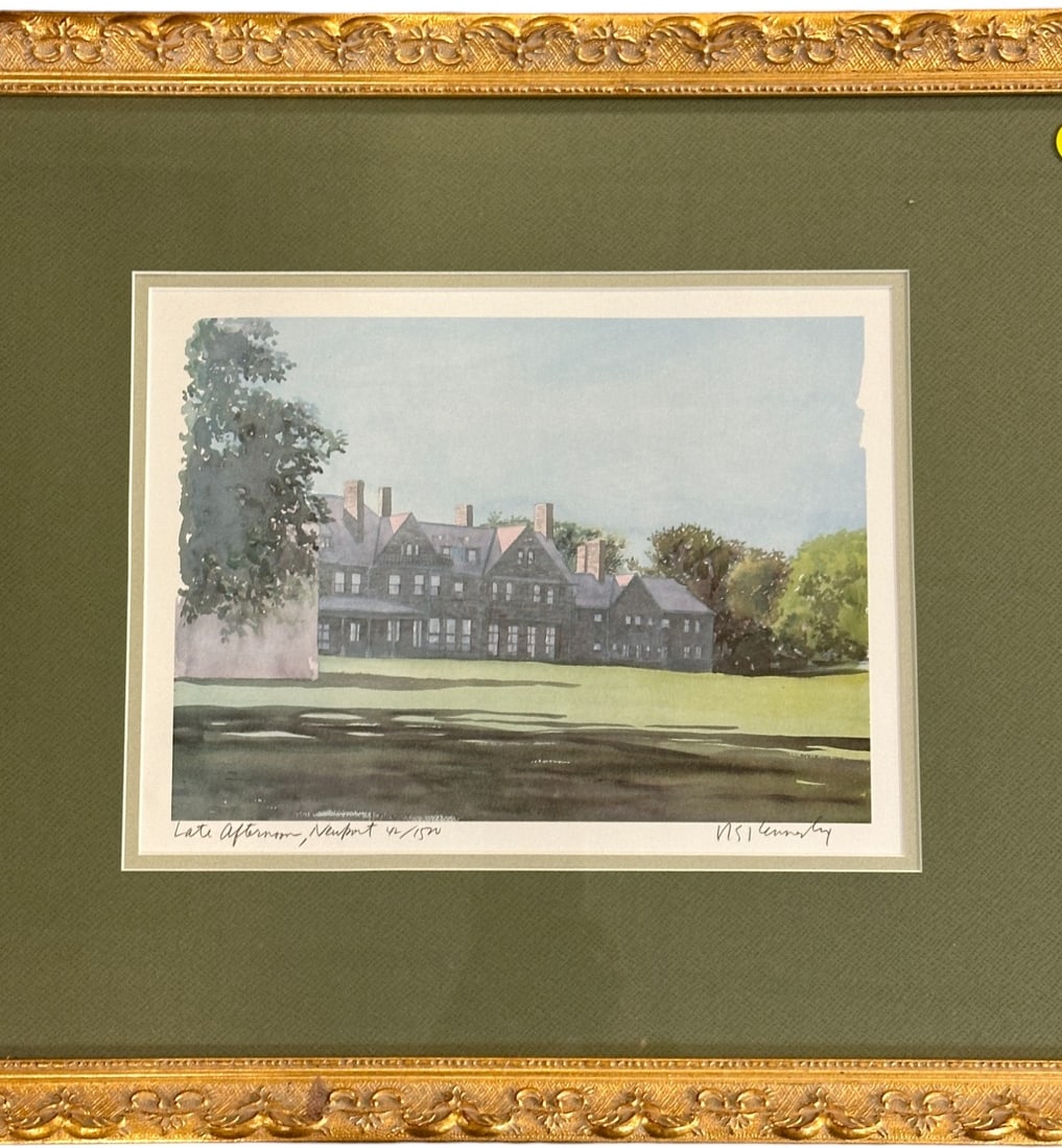ROBERT E. KENNEDY NEWPORT LITHOGRAPH (1 of 4)