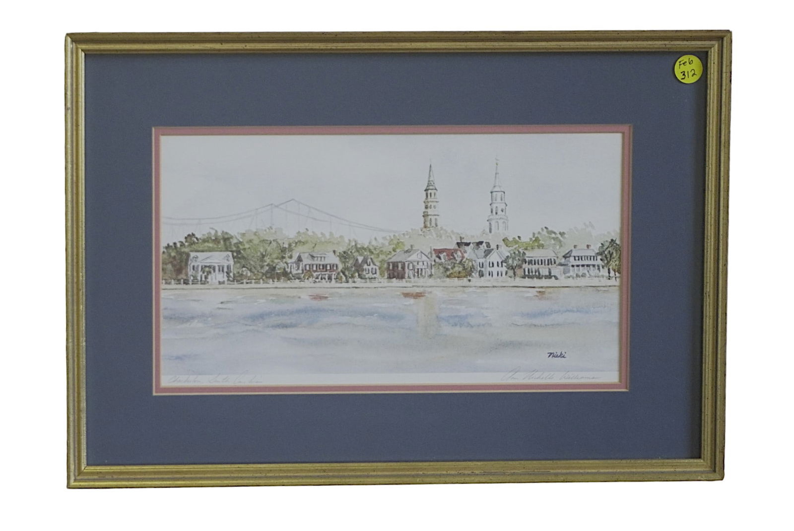 ANN NICHOLLS CHARLESTON BATTERY PRINT (1 of 4)