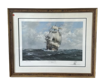 LARGE MARITIME CHARLES VICKERY SIGNED LTD ED