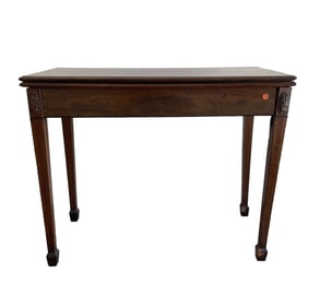 ANTIQUE FLIP TOP GATE LEG TABLE
