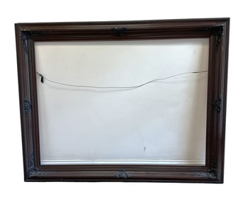 LARGE VINTAGE WOOD FRAME