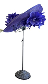 3 VINTAGE HATS & FASCINATORS