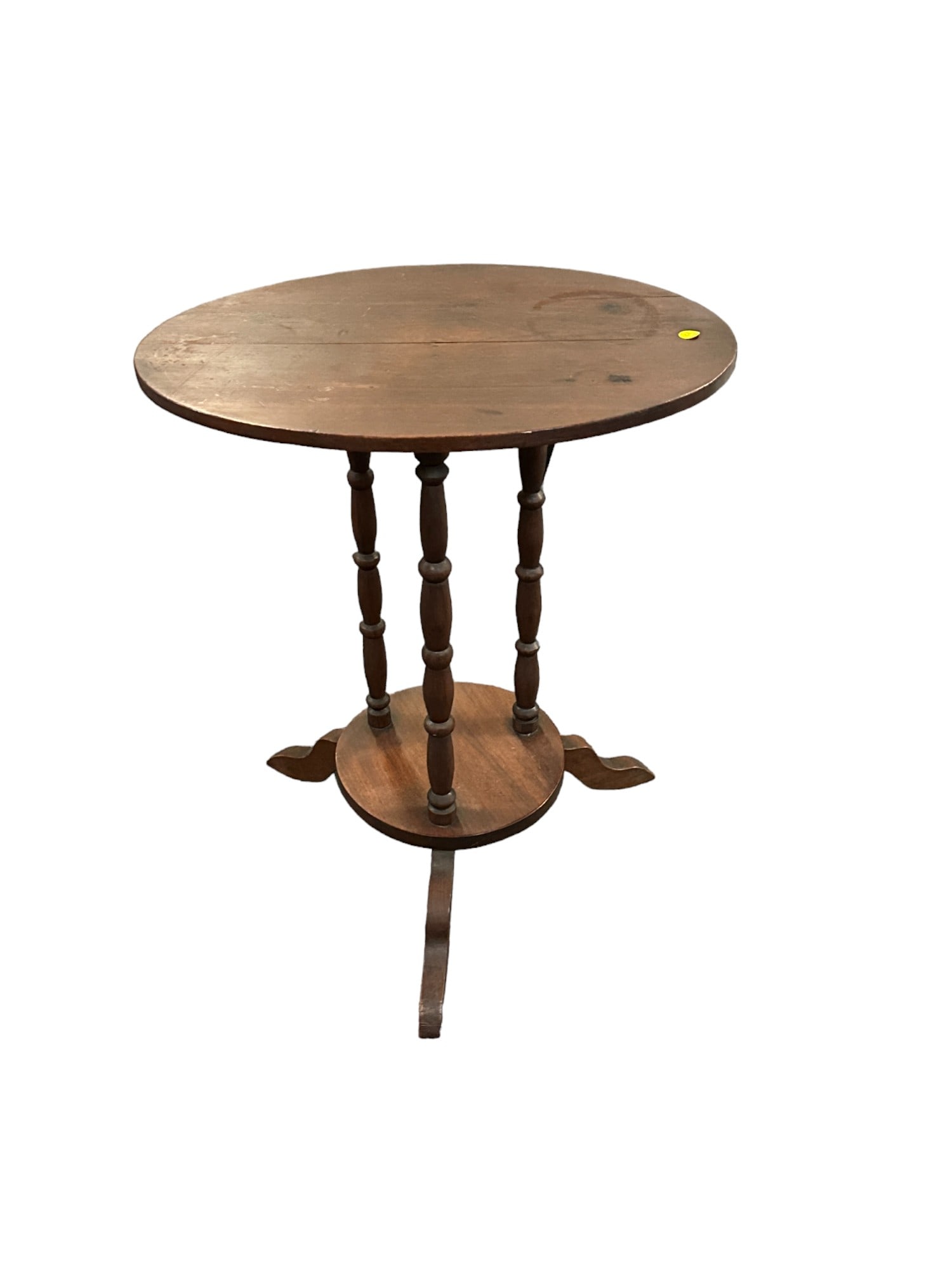 MAHOGANY OCCASIONAL TABLE 1940s (1 of 2)