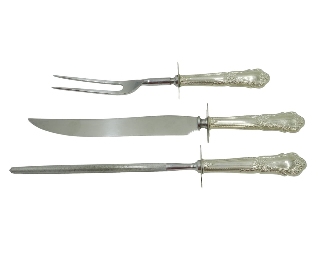 3 PC STERLING SILVER CARVING SET (1 of 5)
