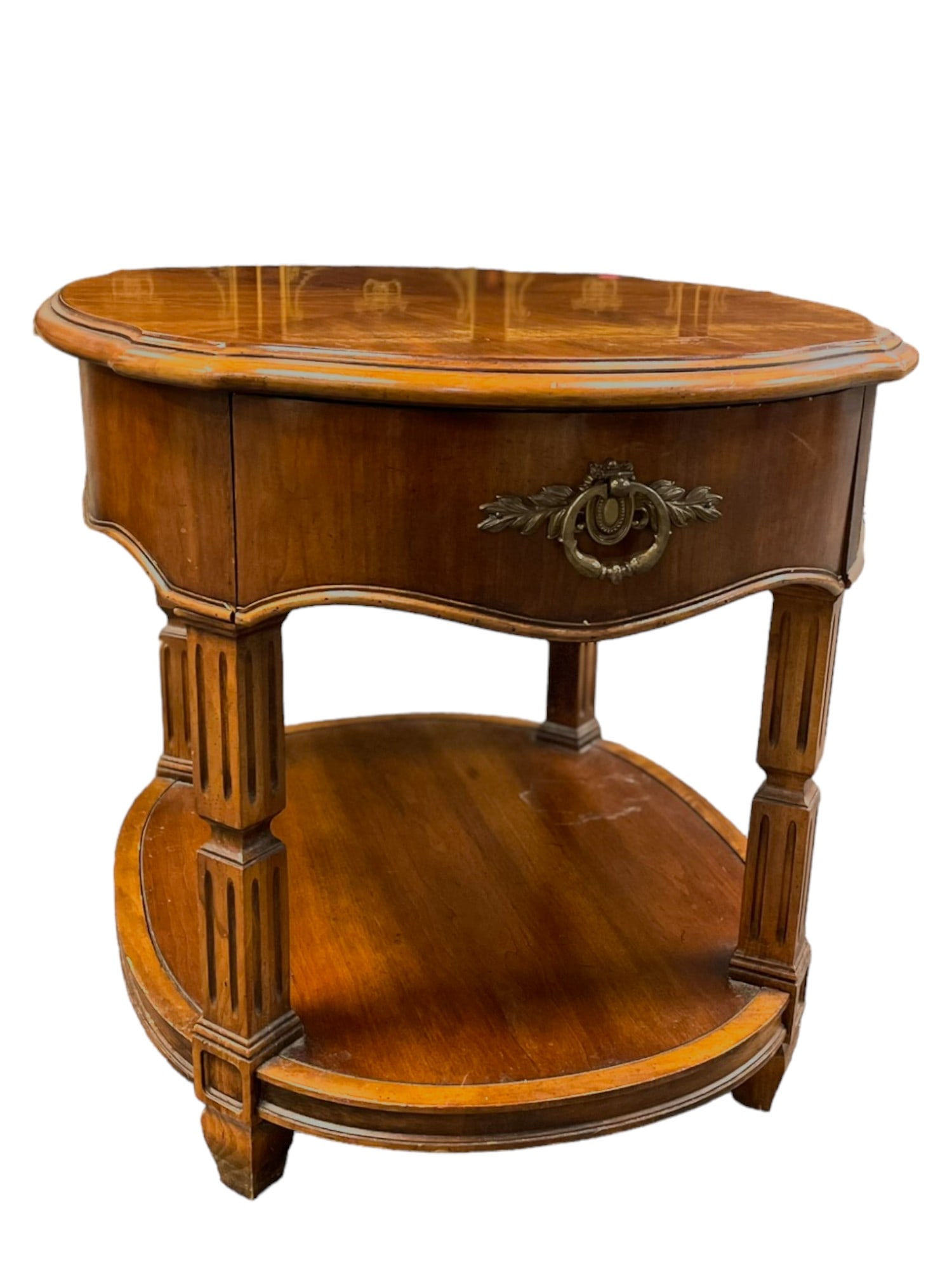 VINTAGE 1971 THOMASVILLE END TABLE (1 of 8)