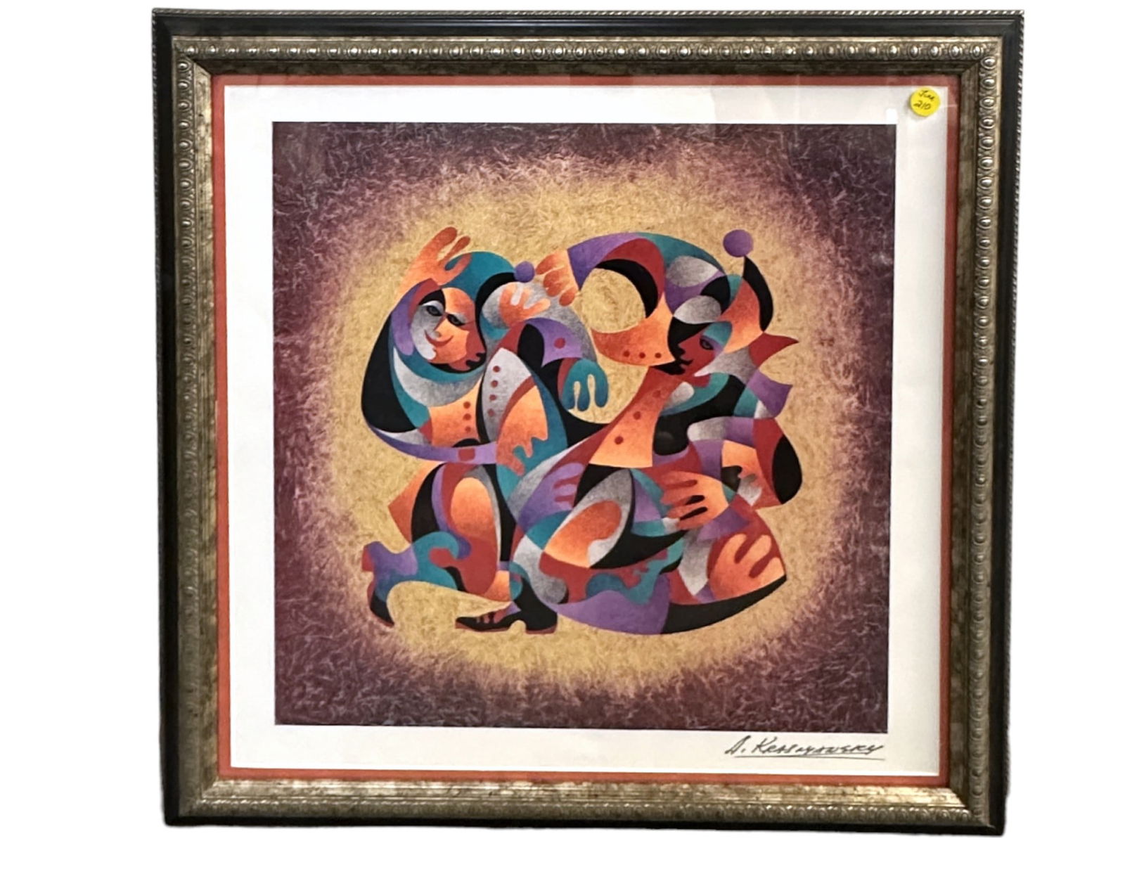 ANATOLE KRASNYANSKY EMBOSSED SERIGRAPH (1 of 4)