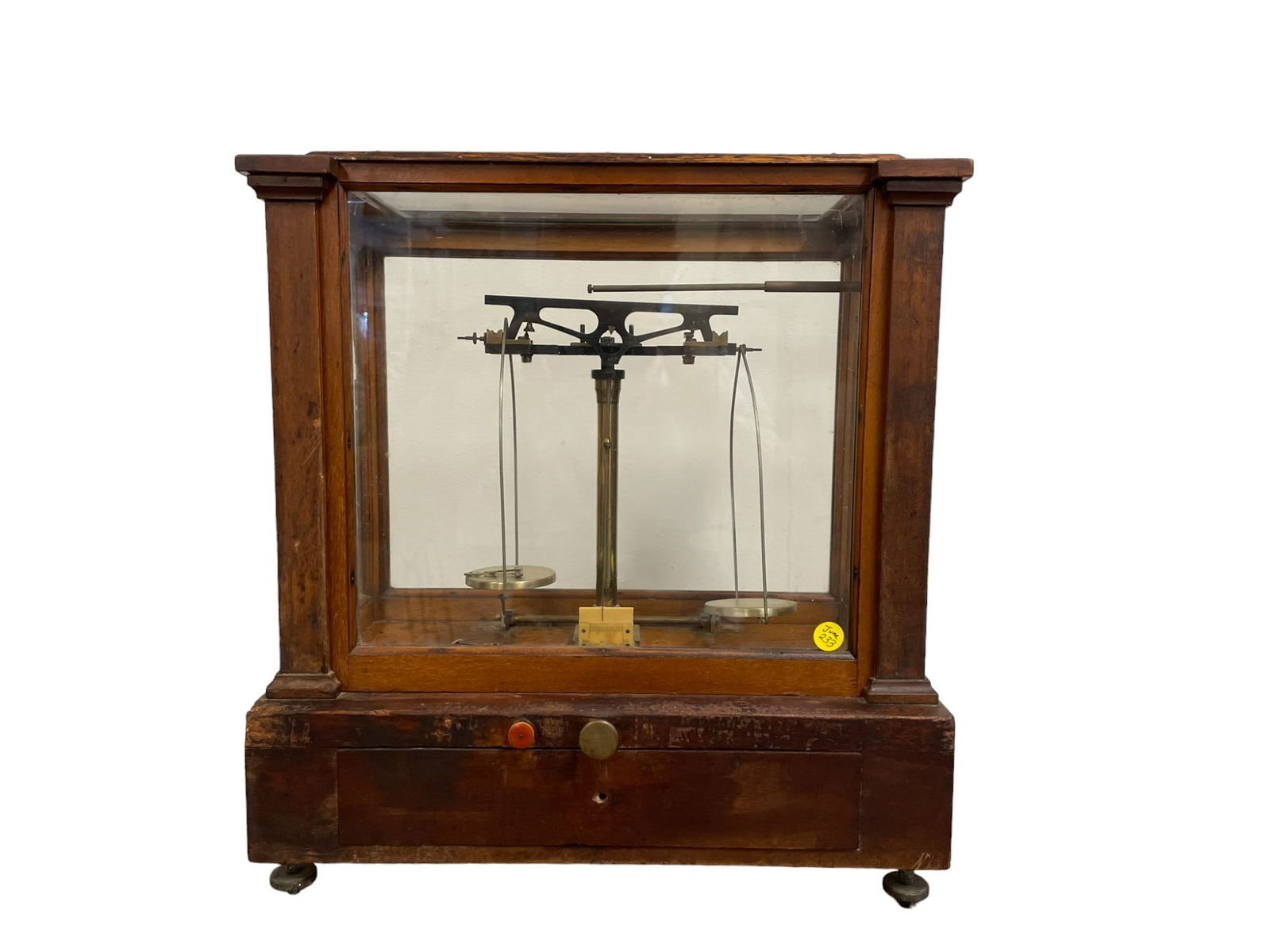 19th c GOLD / APOTHECARY SCALE HENRY TROEMER (1 of 5)