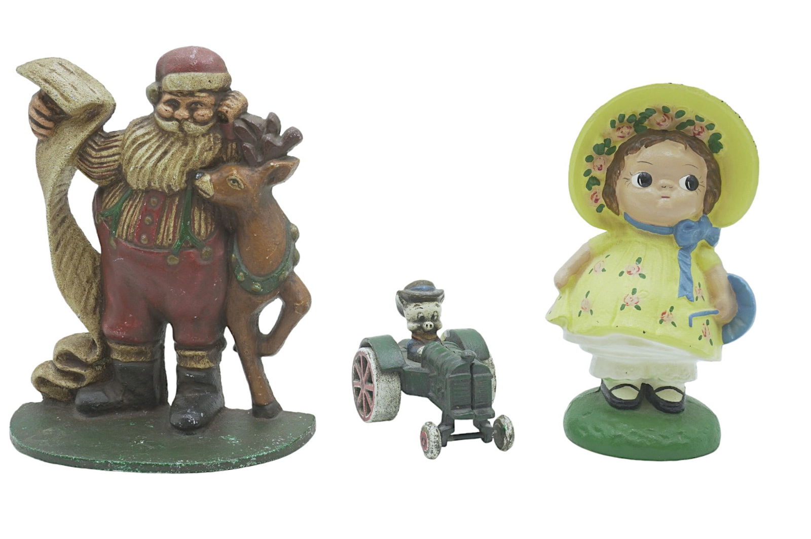 3 VINTAGE/ANTIQUE CAST IRON DECOR PIECES (1 of 7)