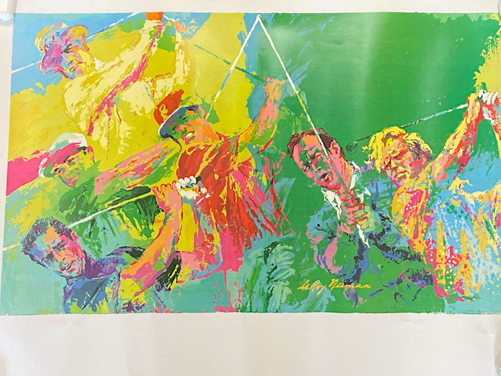 LeROY NEIMAN 1973 GOLF CHAMPIONS POSTER (1 of 5)