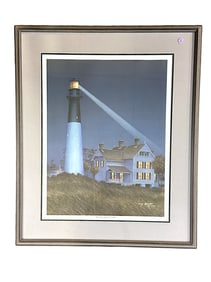 JIM BOOTH LTD ED HUNTING ISLAND LIGHTHOUSE