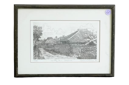 BRIAN WILLIAMS WOODBLOCK LTD ED OKINAWA
