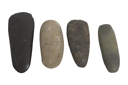 4 NATIVE AMERICAN PALEO CELTS