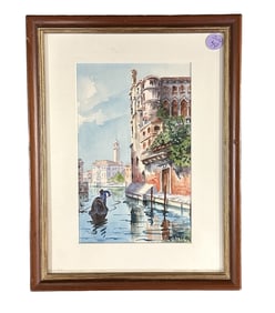 ORIGINAL MCM VENICE WATERCOLOR