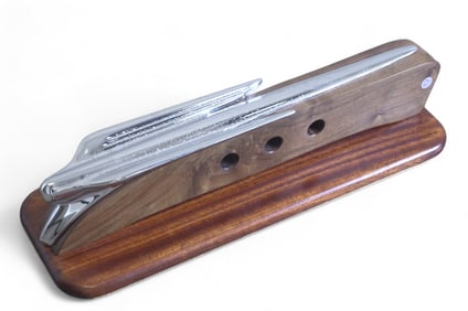 ORIGINAL 1950 CHROME CHRYSLER HOOD ORNAMENT