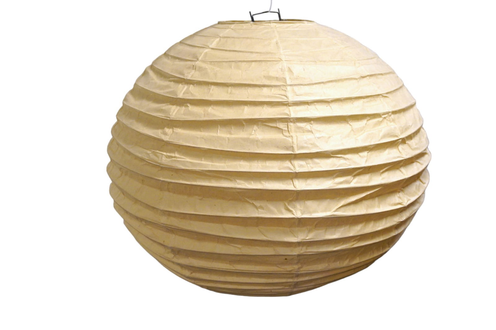 RARE EARLY ISAMU NOGUCHI AKARI JAPAN 75D LIGHT SCULPTURE HANGING LAMP (1 of 9)