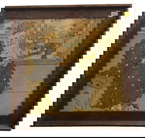 MOROCCAN HAND CARVED WOODEN PULL TOY