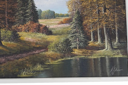 MCM CONTINENTAL LANDSCAPE OIL - LEHMANN