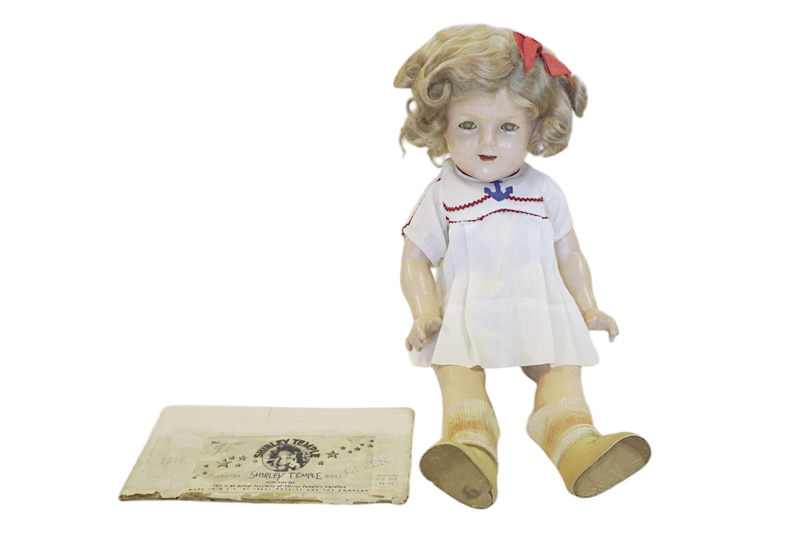1935 IDEAL TOY NOVELTY CO. SHIRLEY TEMPLE DOLL (1 of 8)
