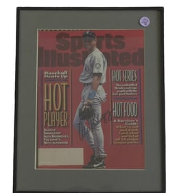 ALEX RODRIGUEZ AUTOGRAPHED SPORTS ILLUSTRATED 1999
