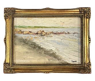 VINTAGE COASTAL OIL ON BOARD - FORD